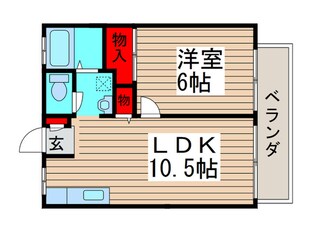 サンヒルズ船橋の物件間取画像